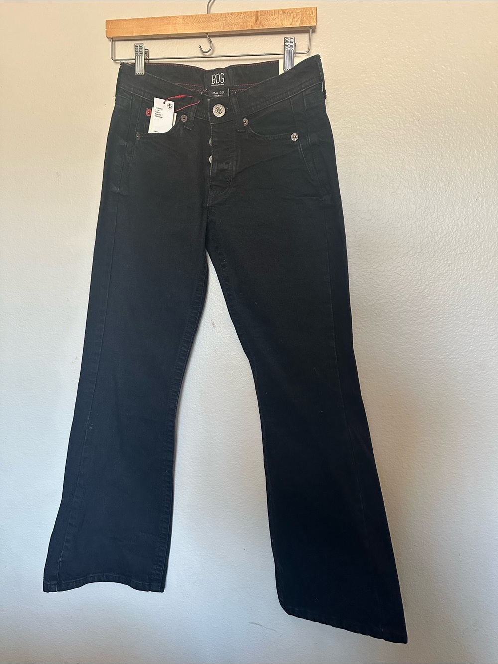 BDG Black Flare Jeans — High-Rise Wide Leg